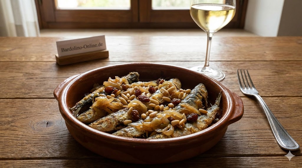 Sarde in Saor Vorspeise